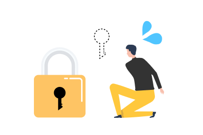 キーの紛失によるセキュリティリスク